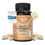 Lamina Care - Multi Vitamine für Hunde und Katzen zur Immunsystem Stärken Hund, Nahrungsergänzungsmittel Hund mit Vitamin A, B, C, D und E zur Unterstützung der Allgemeinen Gesundheit Ihres Tieres