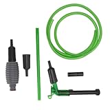 FONDOTIN 1Pc Aquarium Siphonreiniger Mit Schlauch Wasserwechsel Tool Für Fischbehälter Und Aquarien Effektiver Mulmsauger Für Kies Und Sandreinigung