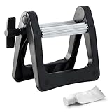 Tubenquetscher Rostfreier Stahl Zahnpastaspender Tubenpresse LäNge 7,5 cm Tubenquetscher füR Alle Tube füR Friseur-Farbpaste öL-Farben Schminke (Schwarz (Kunststoff Edelstahl))
