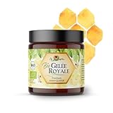 Bio Gelee Royal | Frisches Gelee in Premium Imkerqualität | OHNE Zusätze | Naturherz-Original (50 g)
