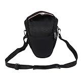 HOMSFOU Kamera Tasche Kamera-schutztasche wasserdichte Kameratasche Schützende Kameratasche Kamera-umhängetasche Schultertasche Schutzhülle Tragbare Kameratasche SLR-kameratasche Black