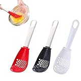 Kochlöffel, 3er Set Multifunktionale Küchenlöffel Mit Siebfunktion & Schaumlöffel, Küchenhelfer Für Wohnung, Kantine, Haushalt, Bäckerei Und Restaurant