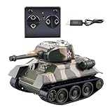 Dtaigou Kinder RC Panzer - Lehrreiches Kampfpanzer-Spielzeug - Interaktives Mini Fahrzeug für -Lernen Kinder Indoor Spielzimmer