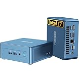 GEEKOM IT12 2025 Edition Mini PC mit Intel i7-1280P (14C/20T, bis zu 4.8GHz), 32GB DDR4 RAM 1TB SSD Mini PC Windows 11 Pro mit SD-Kartenleser|Wi-Fi 6E|Bluetooth 5.2|2*USB4|8K für Home&Office&Busiess