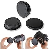 Lens-Aid Set Gehäusedeckel + Objektivdeckel (hinten) passend für Nikon Kamera Body und Objektiv mit F Mount Bajonett