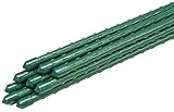 rg-vertrieb 10x Rankhilfe Pflanzstab Pflanzstäbe Pflanzenstütze Rankstab Stange Stab Tomatenstäbe Verbinder Pflanzstabverbinder 90-180cm zur Auswahl (120cm)