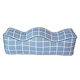 Orthopädisches Beinhebekissen, verstellbares Stützkissen, gebogenes und weiches Komfortkissen, erhöht die ergonomische Beinhöhe, verbessert die Durchblutung, perfekt für