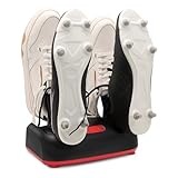 ShoeDry 2 Pair Schuhtrockner & Schuhdeo | Doppelte Stiefeltrockner & Schuhgeruchsentferner mit Aktivsauerstoff | Schuhdeo gegen Geruch antibakteriell für Fußballschuhe, Turnschuhe, & Mehr | 110W