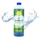 BioPWR100 Sanitärflüssigkeit für Camping Toiletten biologisch abbaubares Konzentrat für mobile WC Systeme, effektive Geruchs- und Feststoffzersetzung, made in Germany.