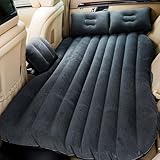 GWFBLID Auto Matratze Auto Luftmatratze with Luftpumpe Dickere SUV Luftmatratze Aufblasbares Bett mit 2Kissen Aufblasbare Matratze mit beflockter Oberfläche Luftbetten für Outdoor Camping Traveling