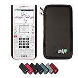 TI-Nspire CX II-T Grafikrechner inklusive Schutztasche von WYNGS in Schwarz - Basic Set