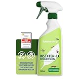 Insektenspray 500ml | Anti Ungezieferspray gegen Insekten & Fliegen in der Wohnung | Effektives Fliegenspray & Ungeziefer Spray mit Langzeitwirkung | Universal Insektenabwehr für Balkon & Innenräume