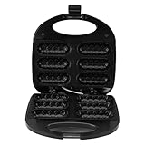 TOPINCN Hot Dog Maker Machine, Hot Dog Maker Toaster Making 6 Maishunde, Maishund -Waffelmaschine Maishund Machen (EU -Stecker 220 V)