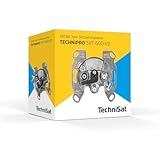 TechniSat TECHNIPRO SVT 600 V2 - Twin-Antennendose für Sat, TV, Radio (Stichdose mit Diode im Anschluss)