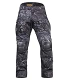 EMERSONGEAR Gen3 Paintball-Hose mit Knieschonern, Combat-Hose, Armee-Airsoft-Combat, BDU-Hose, Typhon, Groß