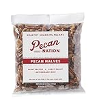 Pecan Nation Natürliche ungesalzene Pekannusshälften, 473 ml, keine Konservierungsstoffe, antioxidativenreich, kohlenhydratarm, gesunder Nuss-Snack für Erwachsene und Kinder (2 Stück)
