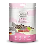MjAMjAM - Premium Katzensnack - Snackbag - kulinarischer Wildlachs, 1er Pack (1 x 125 g), naturbelassen ganz ohne synthetische Konservierungsstoffe