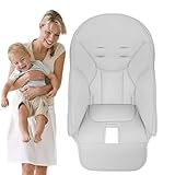Hochstuhl Sitzbezug Für Peg-Perego, Baby Hochstuhl Kissen Für Peg-Perego, Esszimmerstuhl PU Leder Sitzkissen, Baby Hochstuhl Bezug, Baby Esszimmerstuhl Sitzkissen, Atmungsaktive Hochstuhlauflage