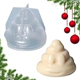 Silikonformen zum Backen in Kackhaufenform 3D Formen zum Maring in Form eines Kackhaufens, Epoxidform für Seifen von Kerzen Aromatherapie | Herstellung von Kuchen Harzguss-kunstwerk- decorazion