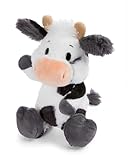 NICI Kuscheltier Kuh Cowluna 22cm - weiß - Weiches Plüschtier – niedliches Stofftier zum Kuscheln & Spielen – tolle Geschenkidee für Kinder & Erwachsene - 62251