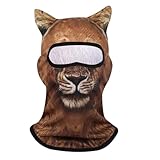 Stirnband Multifunktion - Tiermaske Mit Tiermuster, Anti-Ultraviolett-Kopfbedeckung, Radfahren, Winddichte Kopfbedeckungs Ohren,wiederverwendbarer Halswärmer Und Schlauchschal | Beanie Alternative Spo
