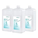 3x 1000 ml Eurofl. Schülke Sensiva® Waschlotion Reinigungslotion Flüssigseife Lotion, seifenfrei