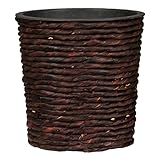 Scheurich Water Hyacinth 24, Korbgefäß/Korb-Pflanzgefäß/Korbtopf aus Water Hyacinth Farbe: Brown, 24 cm Durchmesser, 24 cm hoch, 13 l Vol.