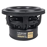 Sound Town Auto-Audio-Subwoofer, 25,4 cm (10 Zoll), Dual-4 Ohm, CEA-bewertet (ARES-10D4)