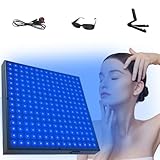 Solarium für Zuhause,45W Tragbare Bräunungslicht Solarium mit 225 Stück Leds für Gesicht und Körper,Gesichtssolarium Faltbares Seinstellbares Ständer Und Aufhängbare Haken