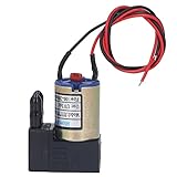 UV-Tintenpumpe, 3 W, schnelle Wärmeableitung, Kunststoff, kleiner Drucker, Tintenpumpe, Ersatz für Crystaljet DC24V, stabile Leistung, breite Anwendung, einfache Installation für