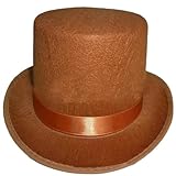 Hut mit Rollkrempe, großer Zylinder, für Erwachsene, Bowler-Hut, Magierhut, Halloween, Party, Cosplay, Kostüm, Bühnenshow-Hut