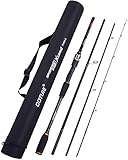 Goture Angelruten Spinnruten Casting & Spinning Tragbare 2 & 4 Sektionen Leichte Kohlefaser M Power MF Action 2.01-2.13m