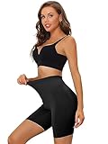 Allegra K Damen Shapewear Miederhose mit hoher Taille Unterhose Figurformende Shorts Figurformende Miederhose Figurformende Unterhose Figurformende Shorts Schwarz M