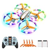 i9 Drohne für Kinder, RC Quadrocopter mit Kopflos Modus, Höhenhaltung und 3D Flip, Spielzeug und Geschenke für Jungen Mädchen (LED Licht)