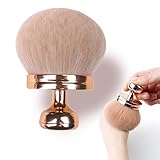 Große Make-up Bürste Ideal für Puder & Foundation - 7,4 cm Breite, 8,8 cm Höhe - Mit Vielfältiger Farbauswahl - auch als Concealer- und Body - Bürste geeignet (01#)