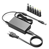 TAIFU 15V 4A Universal AC Adapter für SKYRC IMAX B6 Toshiba Satellite PA2444U PA2450U PATS2450U PA3048U Jarre AeroBull XS1 Enceinte Hi-Fi Bluetooth Noir Matte mit 6 Konverter Steckers