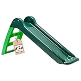 h2i Kinder Rutsche | Kinderrutsche für Garten | Stufenrutsche Outdoor & Indoor | Gartenrutsche für Spielturm & Klettergerüst | stabile & wetterfeste Rutsche | CE-Zertifiziert | Blau