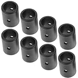 Ciieeo 8 Stück Tischfußball Zubehörset mit Robusten Anschlagringen Eisenstangen Dichtungen und Pleuellagern Kompakt für Tischfußballtische Spielverbessernd und Platzsparend