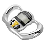 GARVALON Handliches Körperfettmessgerät Präzise Bmi Messung Tragbarer Body Fat Analyzer für Gesundheit Fitness Gewichtskontrolle Langlebig Einfach zu Bedienen Kompakt Portable