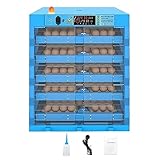 SLGGPJBU Eierbrüter 320 Huhn Inkubator mit automatischem Wender Digitale Inkubatoren Geflügelbrüter Züchter zum Schlüpfen von Huhn Ente Gans Wachteln Vögel Temperaturkontrolle
