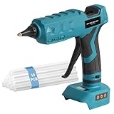 Kabellose Heißklebepistole für Makita 18V Akku 11mm Schnelle Aufheizzeit vielseitig einsetzbar und präzise Kupferdüse für DIY Projekte Handwerk und Reparaturen