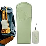 Lnhgh Duschtasche, Reisehandtuch für Wandern – tragbare Schlafsack-Bettwäsche für Camping, Abenteuer, Reisen, Wanderer, Festivalherbergen