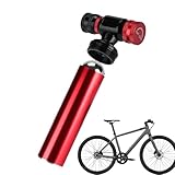 CO2 Reifenfüller – Tragbarer Fahrrad-Reifenfüller – Werkzeug für Laufräder Motorrad Mountain Sport Reise Straße Scooter Notfall