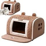 Haus für Hunde im Innenbereich – Nest kuschelig und warm – weiches Nest für Kätzchen – für kleine Welpen, Katzen, neues, Winter