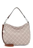 Tamaris Beutel TAS Anastasia 30901 Damen Handtaschen Print taupe 900