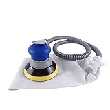 5 zoll (125mm) Air Exzenterschleifer Vakuum Exzentrische Polieren/Schleifmaschine Pneumatische Auto Polierer Holzbearbeitung Schleifwerkzeuge(B)