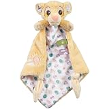 Rainbow Designs Offizielles Disney Baby König der Löwen Schmusetuch – Süßes Simba-Design Neugeborenen-Schmusetuch – Perfekt zum Schmusen