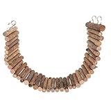 EPIGEIST Biegsame Holzleiter für Hamster und Kleintiere Vielseitige Kletterbrücke Platzsparendes Haustierzubehör Einfach Anpassbar Fördert Aktivität und Erkundung im Käfig