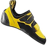 LA SPORTIVA M Katana Gelb - Sensibler präziser Leder Herren Kletterschuh, Größe EU 41.5 - Farbe Yellow - Black