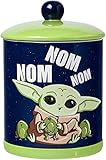 Silver Buffalo Star Wars The Mandalorian The Child Nom Frogs Keksdose, Keramik, groß
